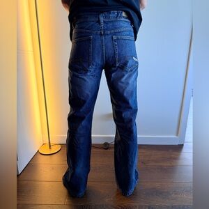 Parasuco Vintage Dark Blue Bootcut Jeans for Men